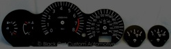 03-05 350Z Black and Silver Gauge Face